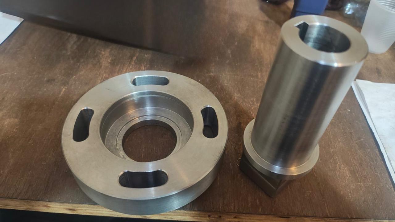 Peças usinadas